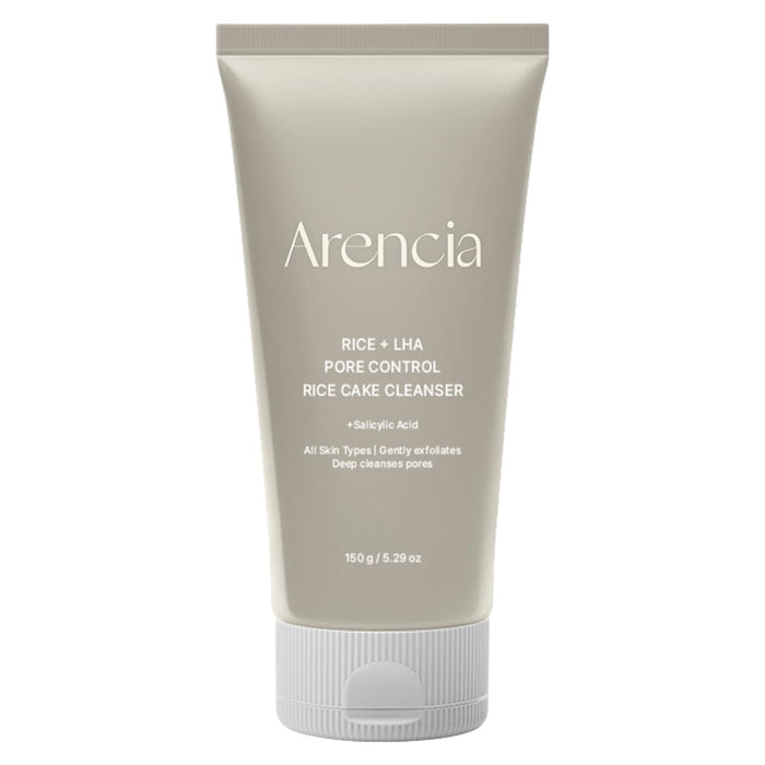 Arencia Rice + LHA Pore Control Rice Cake Cleanser Nudie Glow Australia