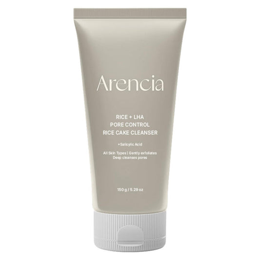 Arencia Rice + LHA Pore Control Rice Cake Cleanser Nudie Glow Australia