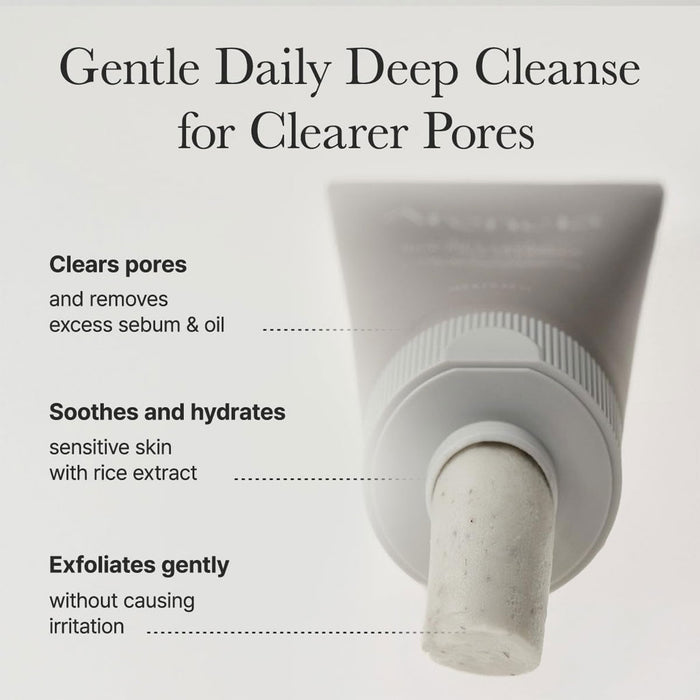 Arencia Rice + LHA Pore Control Rice Cake Cleanser Nudie Glow Australia