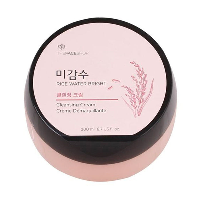 The Face Shop Rice Water Bright Facial Cleansing Cream Nudie Glow Australia