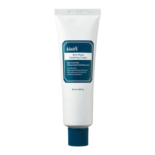 KLAIRS Rich Moist Soothing Cream 80ml Nudie Glow Best Korean Beauty Australia