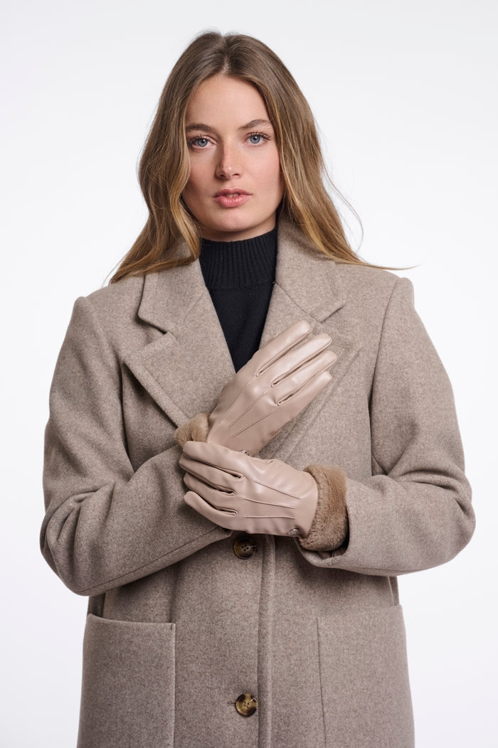 Rino & Pelle Arca Gloves - Pearl Taupe