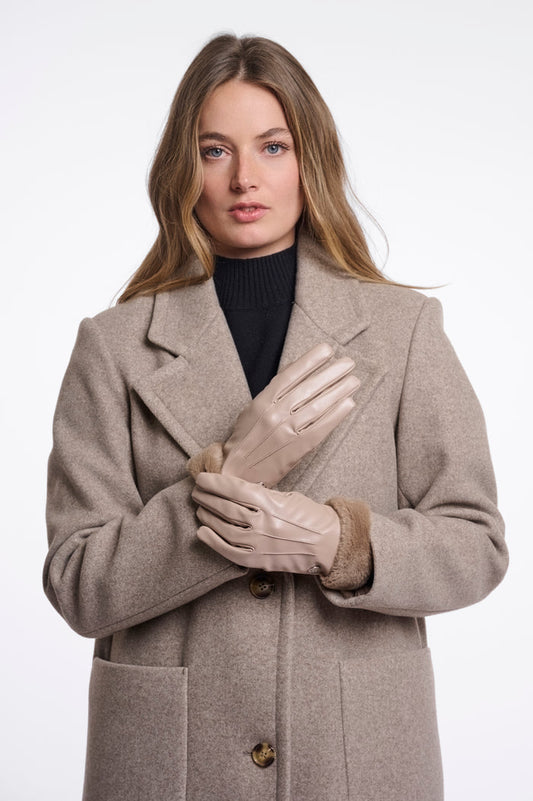 Rino & Pelle Arca Gloves - Pearl Taupe