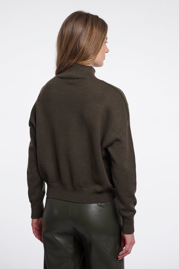 Rino & Pelle Firuze Turtleneck Pullover - Hunter Green