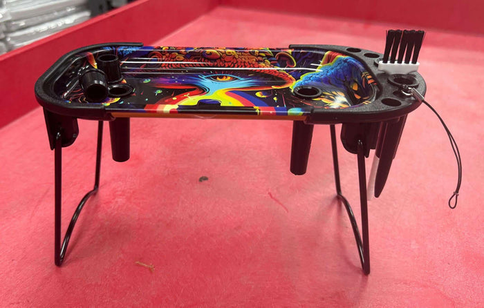 ROLLING TRAY WITH STAND