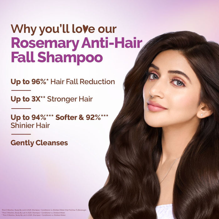 Mamaearth rosemary shampoo usage steps for hair care routine