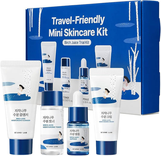 Round Lab Birch Juice Travel Kit 4 set