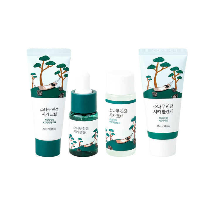 Round Lab Pine Calming Cica Trial Kit