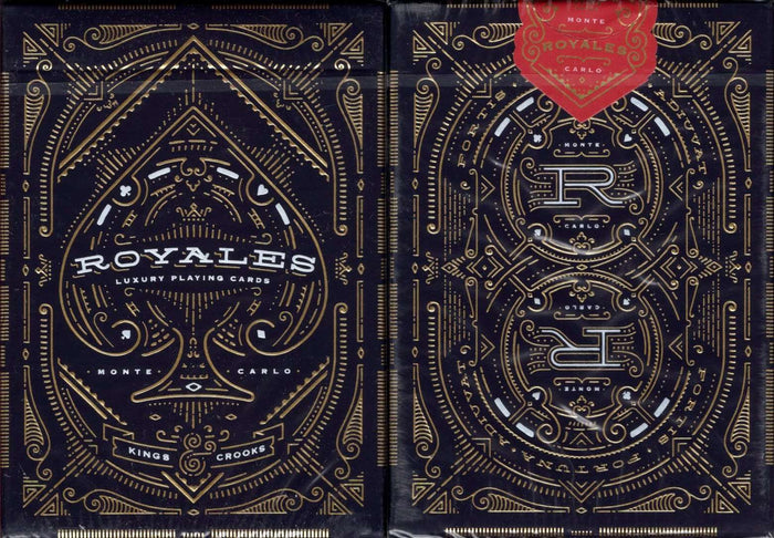 PlayingCardDecks.com-Royales Midnight Blue Playing Cards USPCC