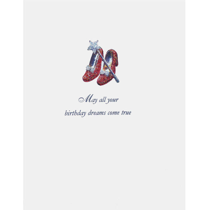 Ruby Slippers Birthday Card