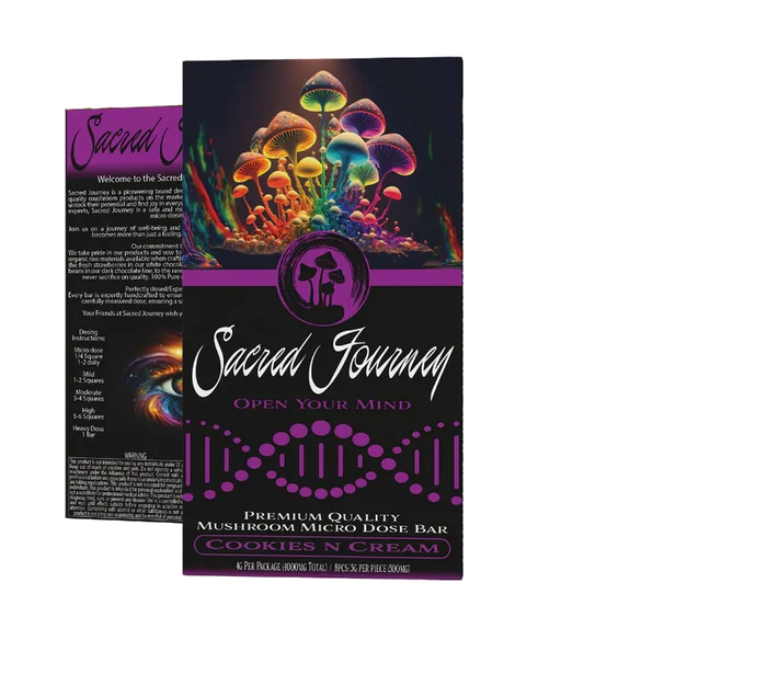 SACRED JOURNEY PREMIUM MICRO DOSE CHOCOLATE BAR | 4000MG