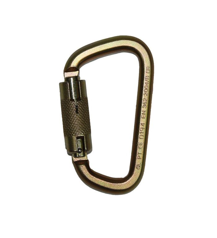 Safewaze 6' Web Retractable with Aluminum Rebar Hook & Steel Carabiner - Ironworkergear