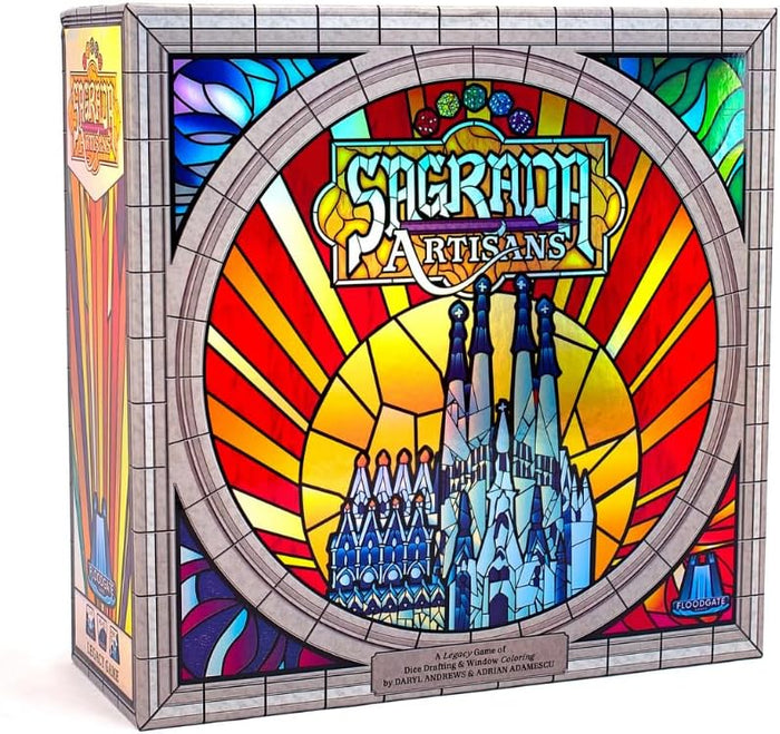 Sagrada Artisans Legacy Floodgate Games Board Games