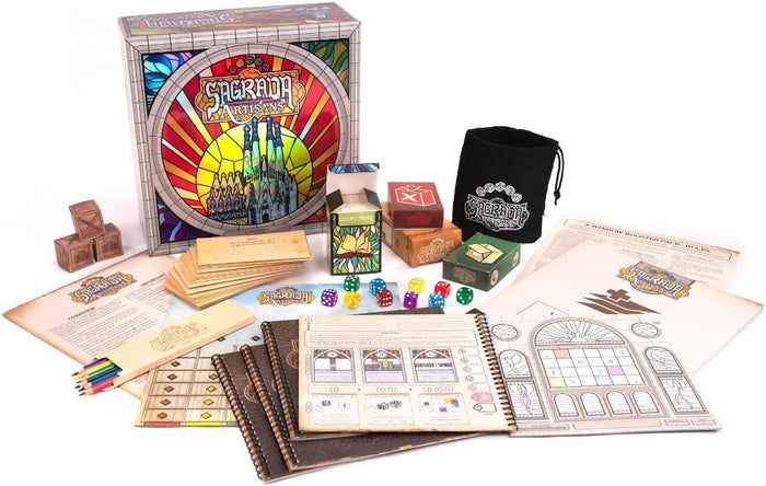 Sagrada Artisans Legacy Floodgate Games Board Games