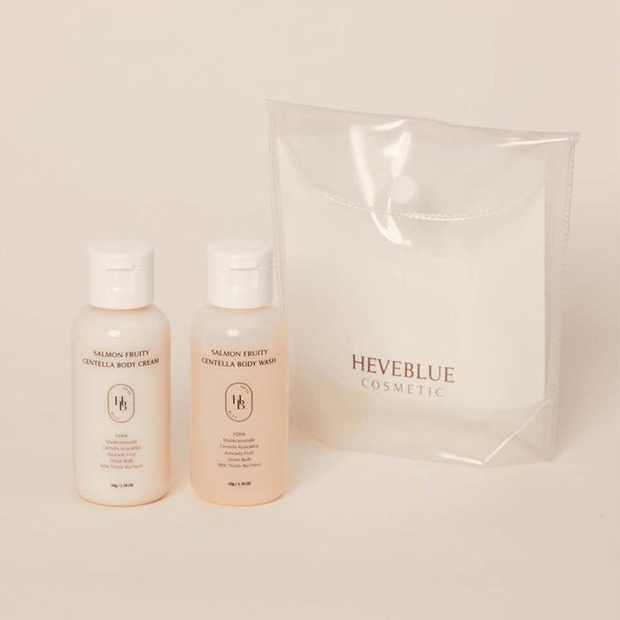 Salmon Fruity Centella Body Travel Kit