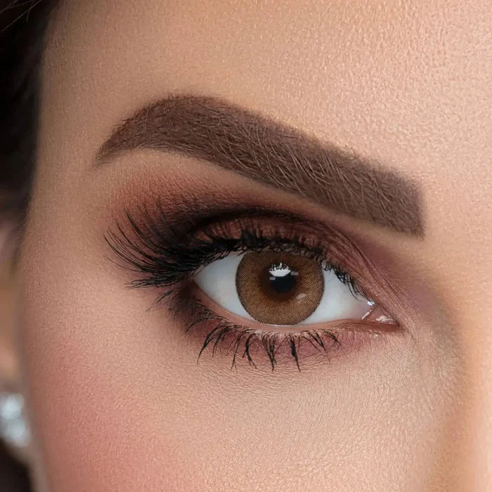 Sama Daily Contact Lenses Sweet Brown Color 10's Sama