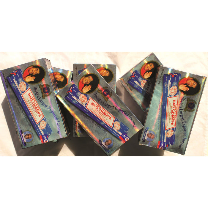 Satya Sai Baba Nag Champa - 6 Dozen, 15 Gram Boxes