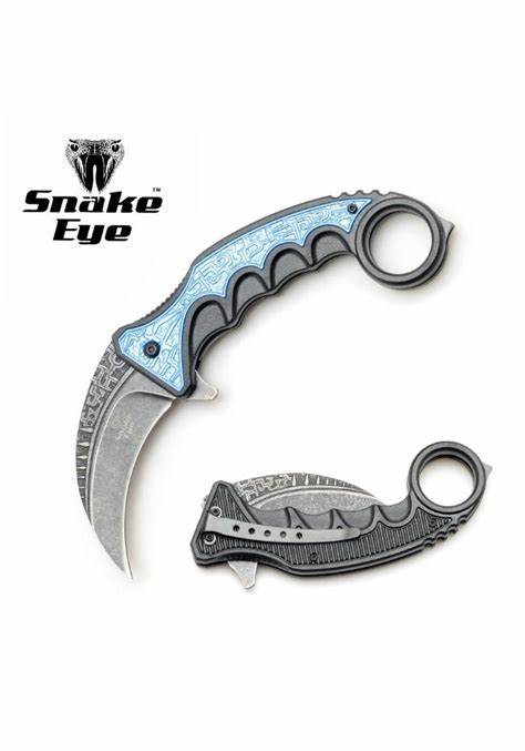 SE-0116-4 BLUE DESIGN HEAVYWEIGHT KNIFE