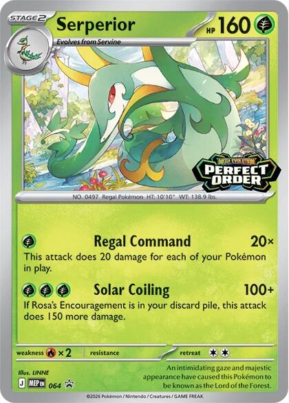 Serperior (064) [Mega Evolution Promo] - Shop at xdovtoxtgo