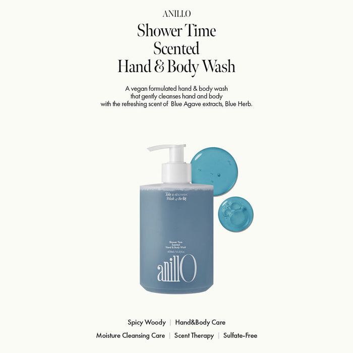 Anillo Shower Time Scented Hand & Body Wash Nudie Glow Australia
