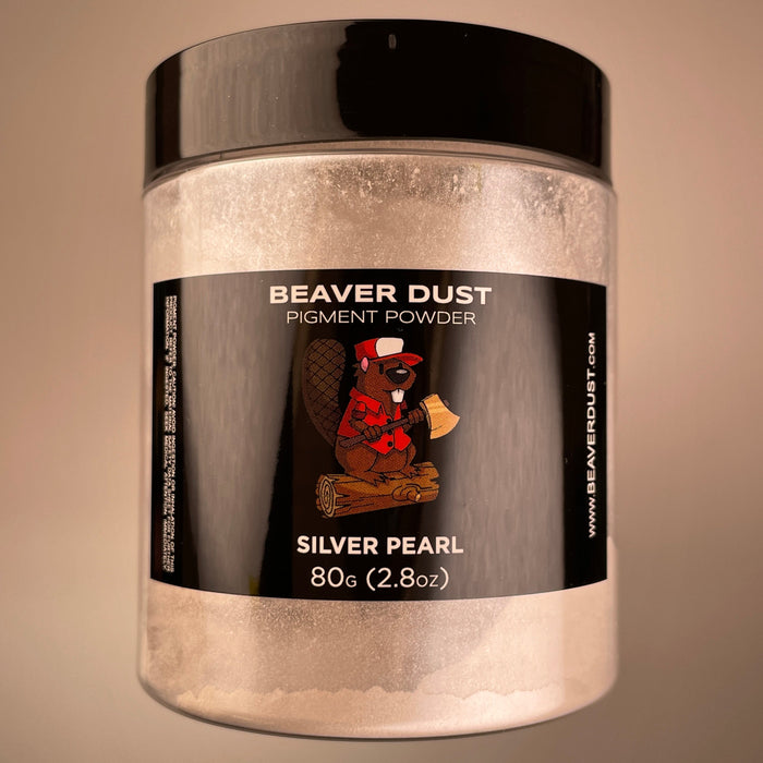 Silver Pearl Beaver Dust Mica Pigments