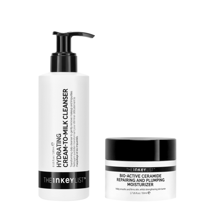 Two skincare products from The Inkey List on a white background