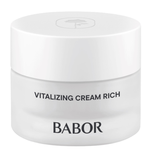 BABOR Vitalizing Cream Rich – luxuriöse Gesichtscreme für sichtbar glattere, straffere und intensiv gepflegte Haut