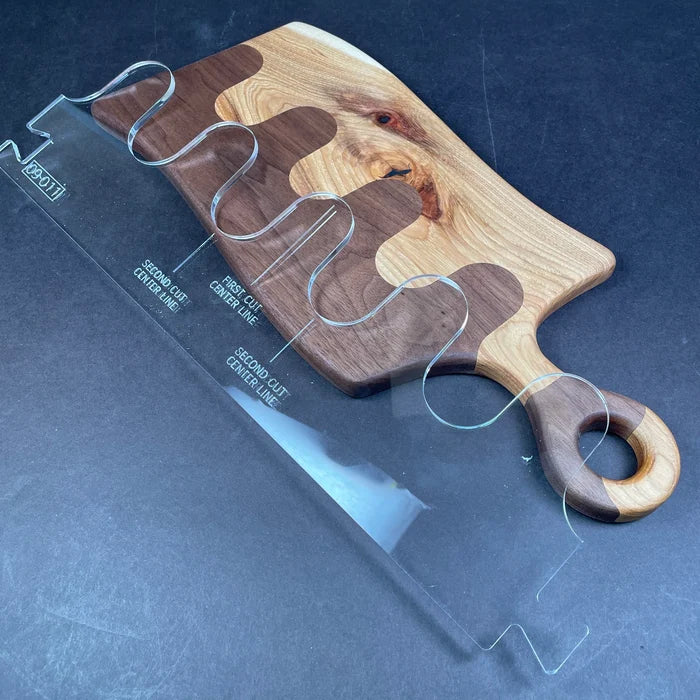 Small Finger Stitch Acrylic Router Template