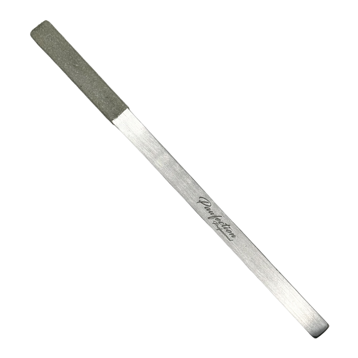 Small Stripping File Stone (FINE/GRIT) w/ Silver Handle