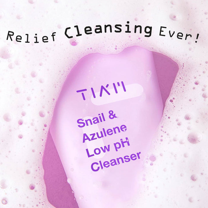 Tiam Snail & Azulene Low pH Cleanser Nudie Glow Australia