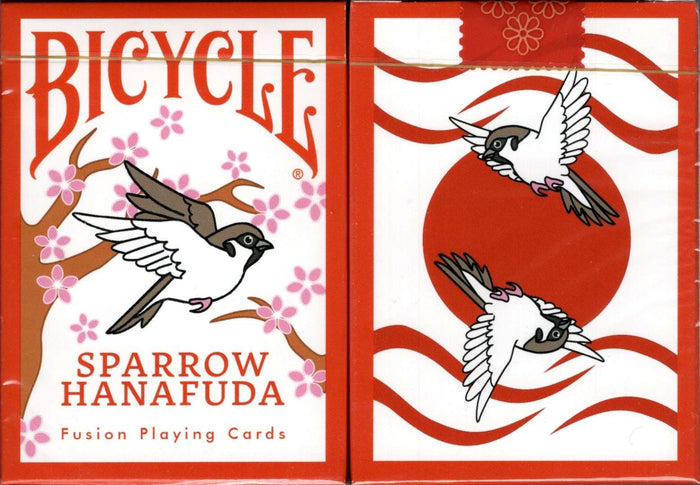 PlayingCardDecks.com-Sparrow Hanafuda Gilded Bicycle Playing Cards