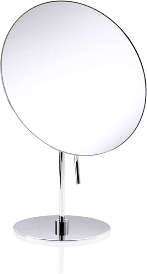 SPT 71 Free-Standing 5x Makeup Mirror in Chrome, Black, or White by Decor Walther