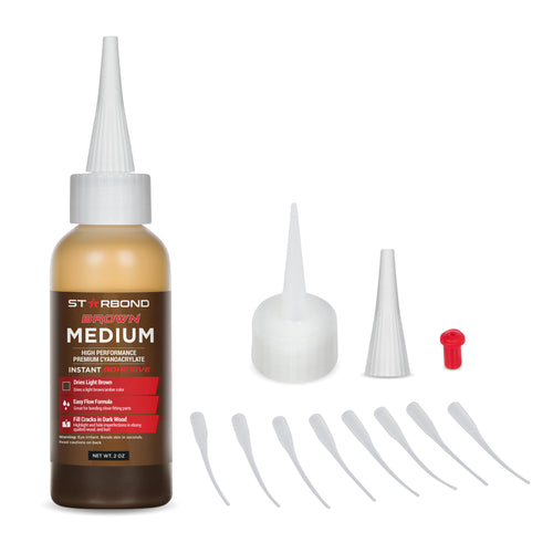 Starbond Brown Medium CA Glue