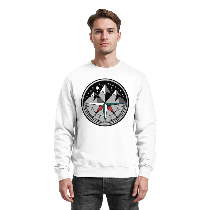 Starry compass  - Basic Sweatshirt - Arvenzo
