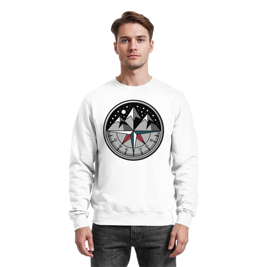 Starry compass  - Basic Sweatshirt - Arvenzo