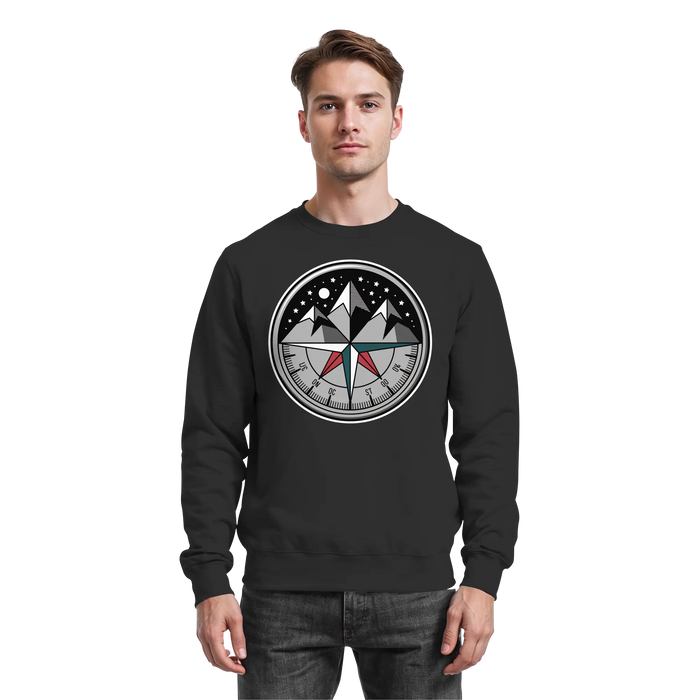 Starry compass  - Basic Sweatshirt - Arvenzo