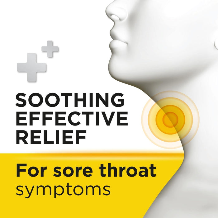 Strepsils Honey & Lemon Soothing Effective Relief Lozenges for Sore Throats, 36 Lozenges - Makkah Pharmacy