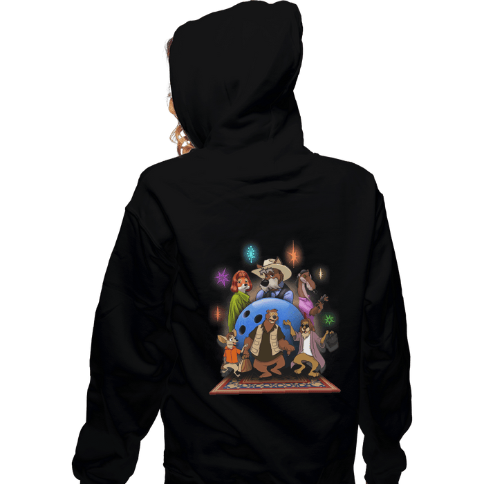 Zippered Hoodies, Unisex / Small / Black