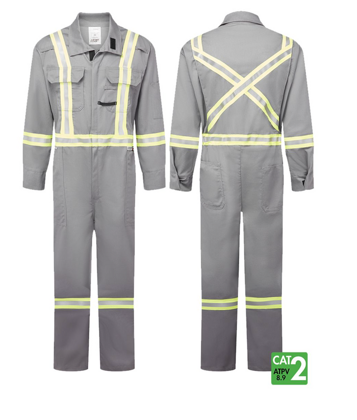 Style 3108 - Avenger 7 oz Coveralls - Grey