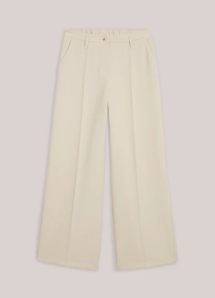 Summum Woman Foam Trousers - Ivory