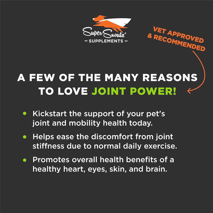 Super Snouts Supplements-Joint Power - Dog.Dog.Cat.
