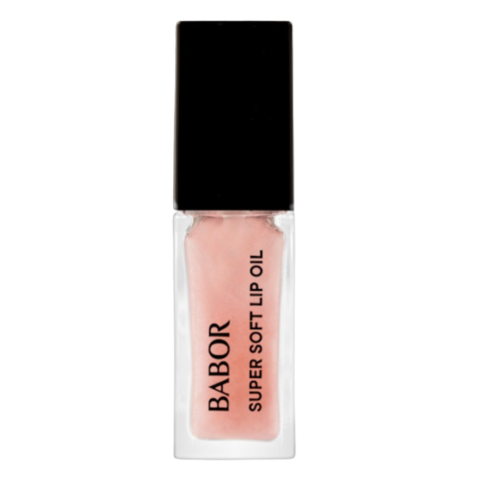BABOR Super Soft Lip Oil rosé – getöntes Lippenöl für gepflegte, glänzende und natürlich rosige Lippen
