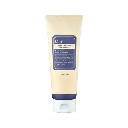 KLAIRS Supple Preparation All Over Lotion Nudie Glow Korean Beauty Skin Care Australia