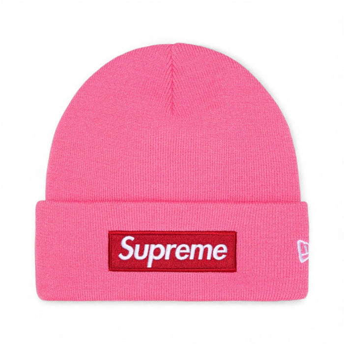 Supreme New Era® Box Logo Beanie Magenta