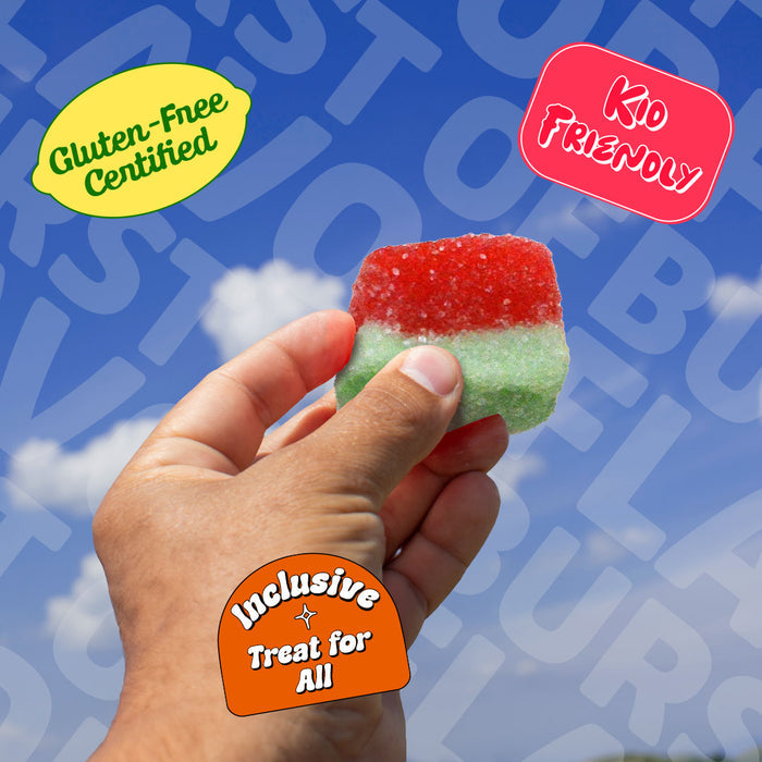 Sweetons Watermelon Slice Gummy Candy – Pack of 3 (50g Each)