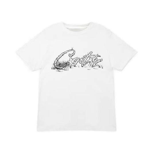 T-Shirt Corteiz Sniper White