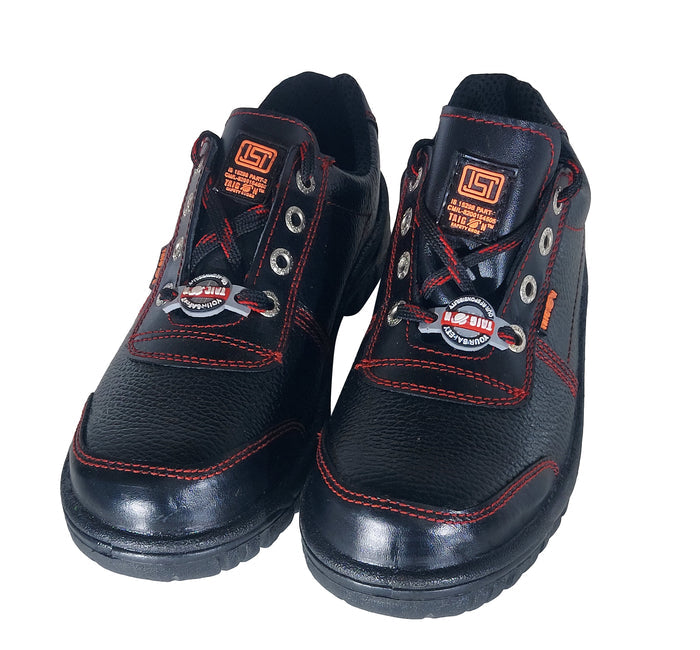 Taigon ISI Certified Safety Shoes | Single-density PVC sole