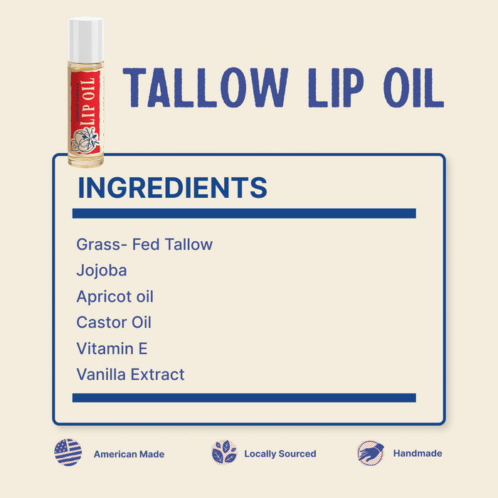 Tallow Lip Oil - 10 ml
