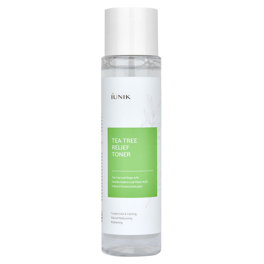 IUNIK Tea Tree Relief Toner Best Korean Beauty Skincare Curated by Nudie Glow in Australia