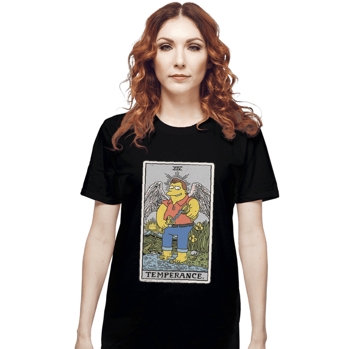 Shirts T-Shirts, Unisex / Small / Black Temperance